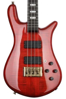 Spector Euro 4 LT Rudy Sarzo Signature - Scarlett Red Gloss