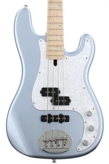 Lakland Skyline 44-64 Custom PJ Ash - Ice Blue Metallic with Maple Fingerboard