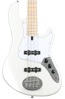 Lakland Skyline Darryl Jones DJ-4 - White Pearl with Maple Fingerboard