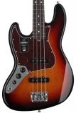 Fender American Professional II Jazz Bass Left-handed - 3 Color Sunburst with Rosewood Fingerboard