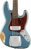 Fender Custom Shop 1961 Time Machine Heavy Relic Jazz Bass - Aged Lake Placid Blue