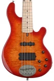 Lakland USA 55-94 Deluxe Quilted Maple - Cherry Sunburst with Maple Fingerboard