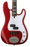 Lakland Skyline 44-64 Custom PJ Ash - Candy Apple Red with Laurel Fingerboard