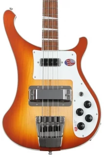 Rickenbacker 4003 Stereo - Autumnglo with Checkerboard Binding