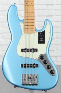 Fender Player Plus Active Jazz Bass V - Opal Spark with Maple Fingerboard