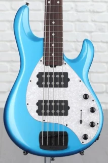 Ernie Ball Music Man StingRay Special 5 HH - Speed Blue with Rosewood Fingerboard