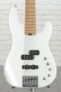 Charvel Pro-Mod San Dimas Bass PJ V - Platinum Pearl