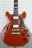 D'Angelico Deluxe Mini DC Limited Edition Semi-hollowbody - Rust