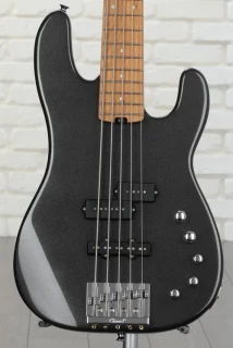 Charvel Pro-Mod San Dimas Bass PJ V - Metallic Black