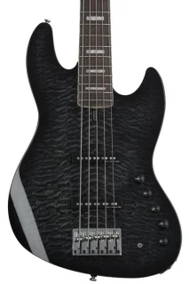 Sire Marcus Miller V9 Swamp Ash 5-string - Transparent Black