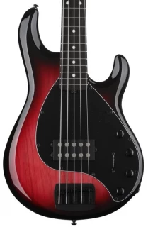 Ernie Ball Music Man StingRay Special 5 - Raspberry Burst with Ebony Fingerboard