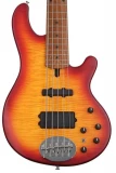 Lakland Skyline 55-02 Deluxe - Satin Honeyburst with Roasted Maple Fingerboard Sweetwater Exclusive