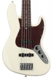 Fender American Professional II Jazz Bass V - Olympic White with Rosewood Fingerboard