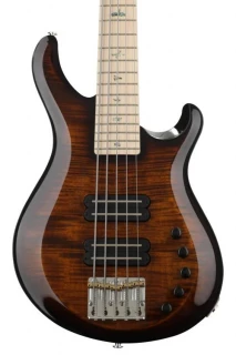 PRS Grainger 5-String - Black Gold Burst with Maple Fingerboard