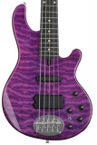 Lakland Skyline 55-02 Deluxe - Translucent Purple with Ebony Fingerboard Sweetwater Exclusive