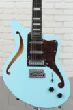 D'Angelico Premier Bedford SH Semi-hollow - Sky Blue with Tremolo