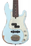 Lakland USA Classic 55-64 PJ - Sonic Blue Relic, Sweetwater Exclusive