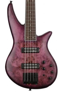 Jackson X Series Spectra Bass SBXP V - Transparent Purple Burst