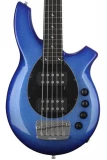 Ernie Ball Music Man Bongo 5 - Pacific Blue Sparkle, Sweetwater Exclusive