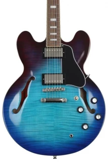 Epiphone ES-335 Figured Semi-hollowbody - Blueberry Burst