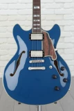 D'Angelico Deluxe DC Limited Edition Semi-hollowbody - Sapphire