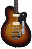 Reverend Club King 290 - 3-tone Burst with Rosewood Fingerboard