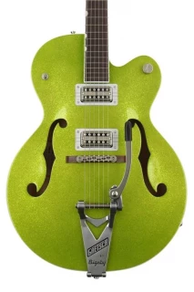 Gretsch G6120T Brian Setzer Signature Hot Rod - Extreme Coolant Green Sparkle