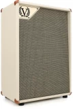 V212-VCD 130-watt 2 x 12-inch Compact Vertical Extension Speaker Cabinet - Cream