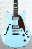 D'Angelico Premier Mini DC - Sky Blue with Stopbar Tailpiece