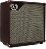 V112-VB-Gold 50-watt 1 x 12-inch Compact Extension Speaker Cabinet - Brown
