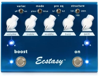 Ecstasy Blue Overdrive Pedal