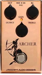The Jeff Archer Boost/Overdrive Pedal - Copper Plated Sweetwater Exclusive