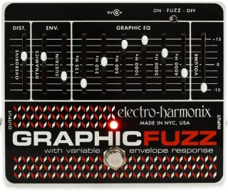 Graphic Fuzz EQ/Distortion/Sustainer Pedal