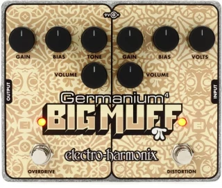 Germanium 4 Big Muff Pi Distortion / Overdrive Pedal