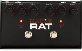 Deucetone RAT Dual Distortion / Fuzz / Overdrive Pedal