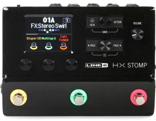 HX Stomp Guitar Multi-effects Floor Processor - Black