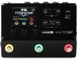 HX Stomp Guitar Multi-effects Floor Processor Worship Bundle - Black Sweetwater Exclusive