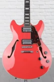 D'Angelico Premier DC - Fiesta Red with Stopbar Tailpiece