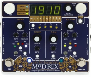 Mod Rex Polyrhythmic Modulator Pedal