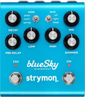 blueSky Reverberator Pedal V2