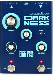 Darkness Stereo Reverb Effect Pedal