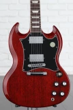 SG Standard Electric Guitar - Heritage Cherry vs Les Paul Standard '50s P90 Electric Guitar - Gold Top