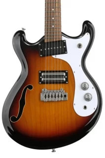 Danelectro 66T Semi-Hollow - 3-Tone Sunburst