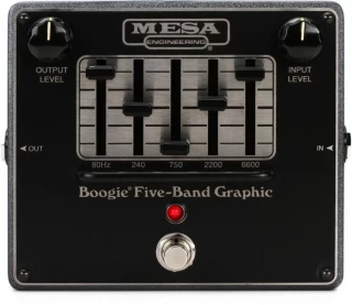 Boogie Five-band Graphic EQ Pedal
