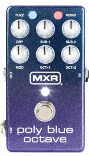 Poly Blue Octave Pedal