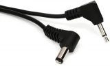 Pedal Power Cable - 2.1mm Right Angle to 3.5mm Mini Right Angle - 18 inch
