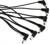 Male Daisy Chain Power Cable With 5 Outputs - 5 foot