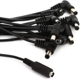 Female Daisy Chain Power Cable With 8 Outputs - 8 foot