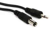 Pedal Power Cable - 2.1mm Straight to 3.5mm Mini Straight - 18 inch