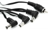 1533 - 2.1mm Ang-RCA Daisy Chain Cable, Black